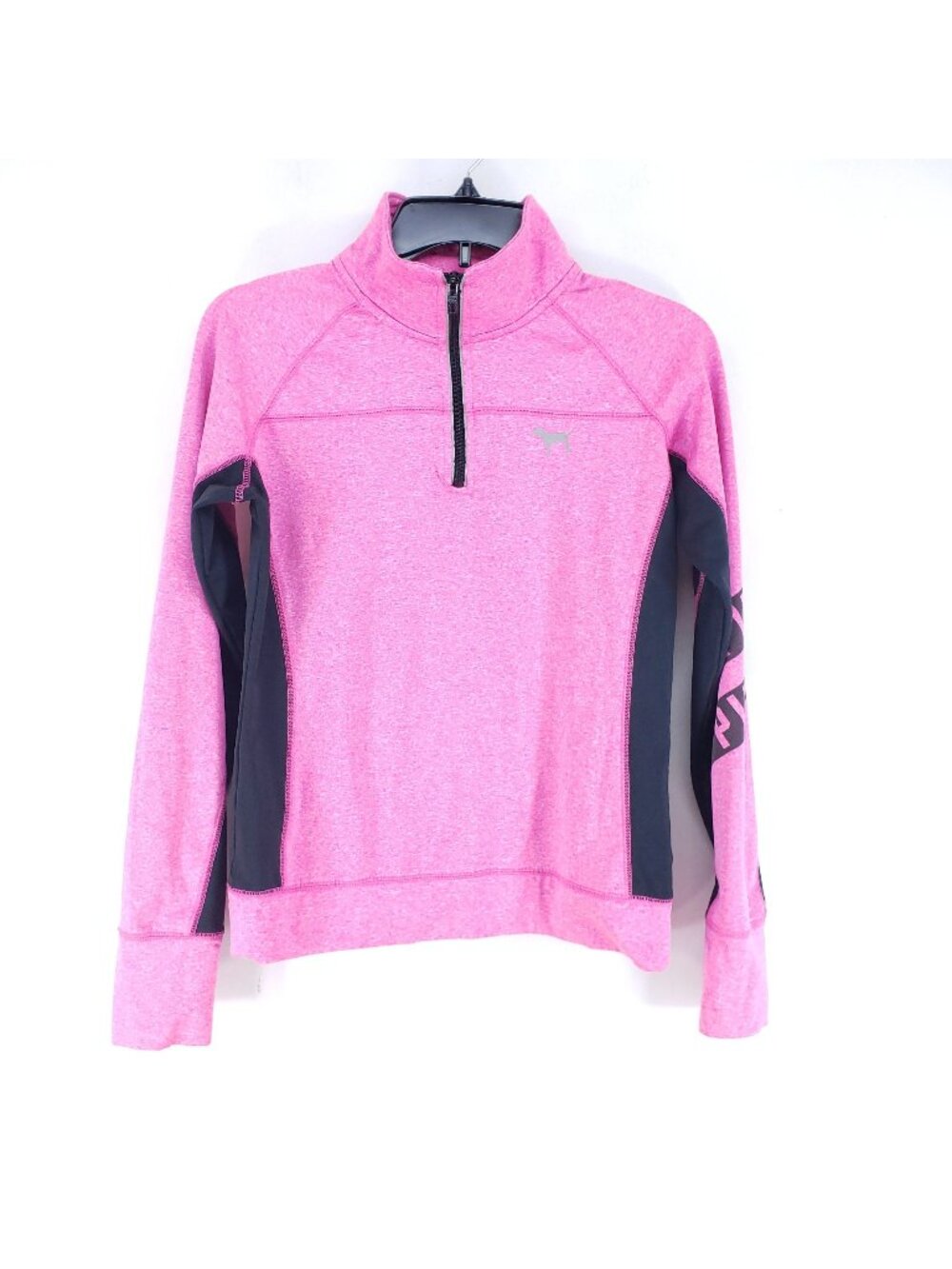 Pink Half Zip Athletic Pullover Women's Size Small